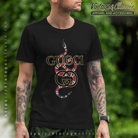 gucci t shirt snake fake|Gucci snake and bee polo.